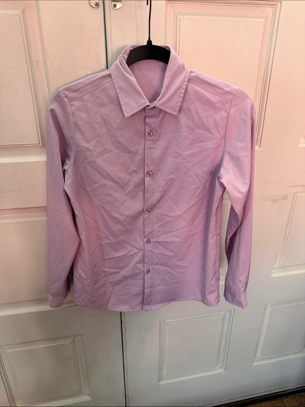 Boys Lavender Dress Shirt - Classic Button-Down